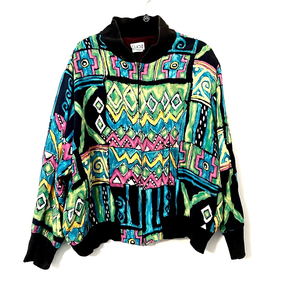 Clio Multicolor Patterned Jacket - image 1